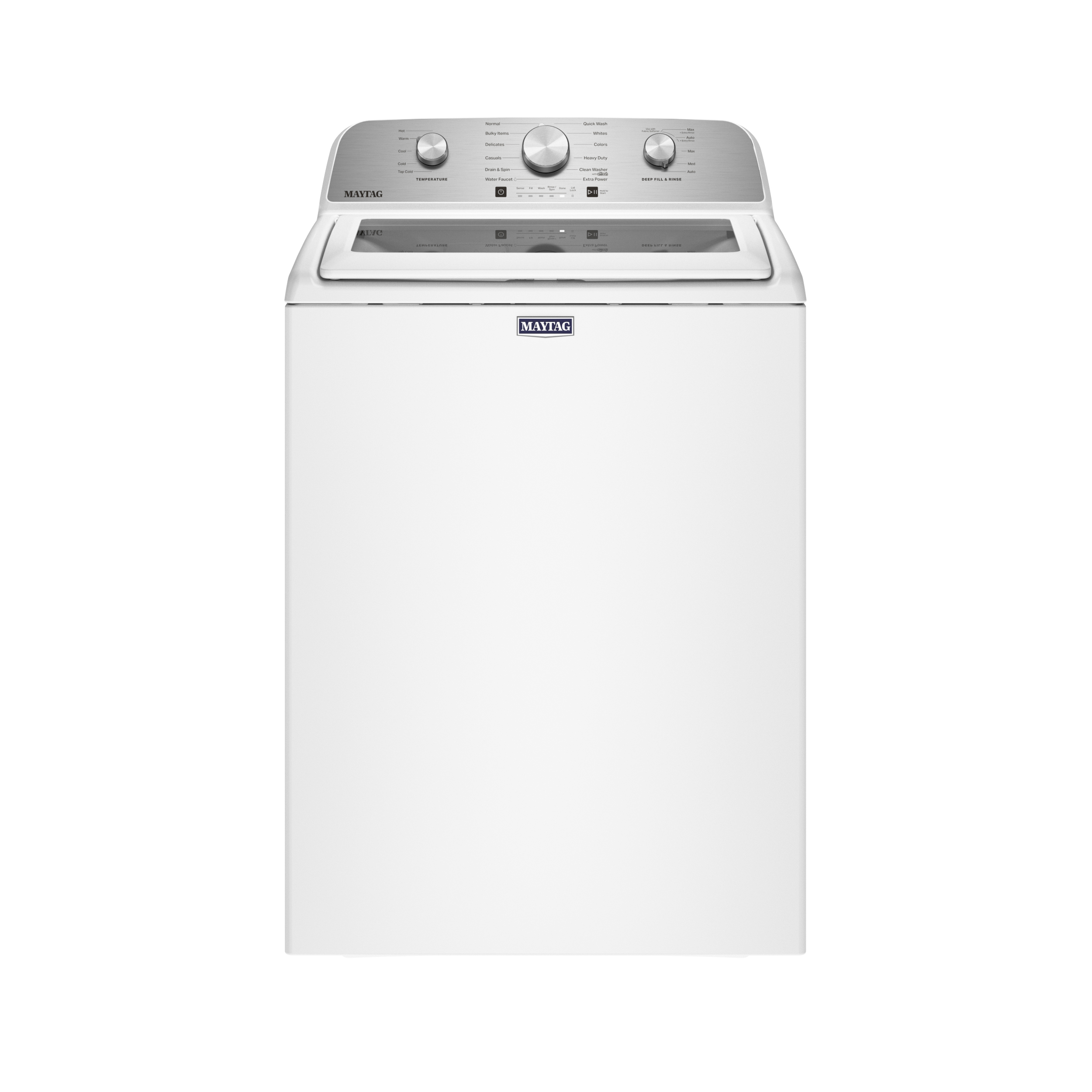 Maytag® 4.7 Cu. Ft. White Agitator Top Load Washer with Extra