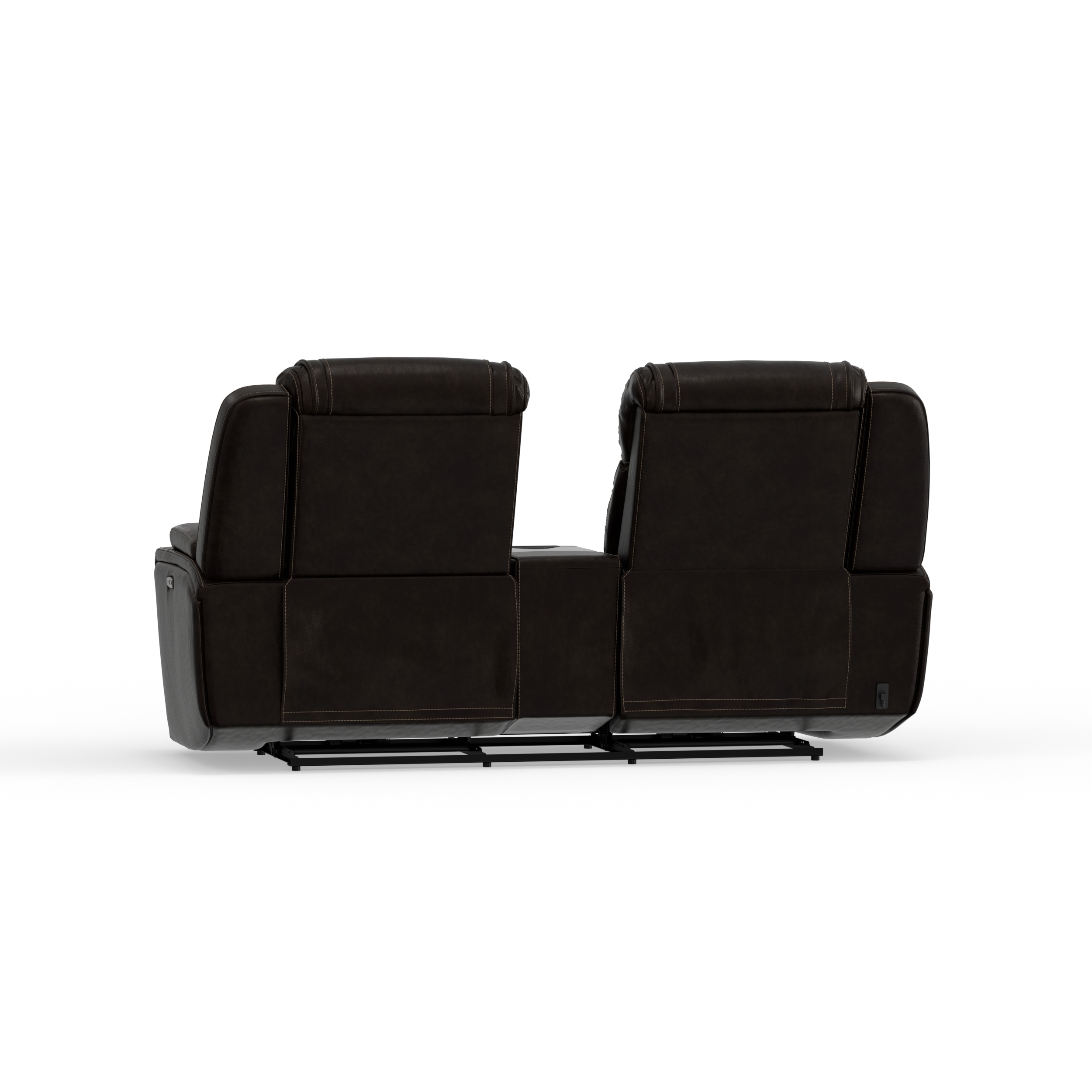 Chiller Power Leather Loveseat | Bob Mills Furniture
