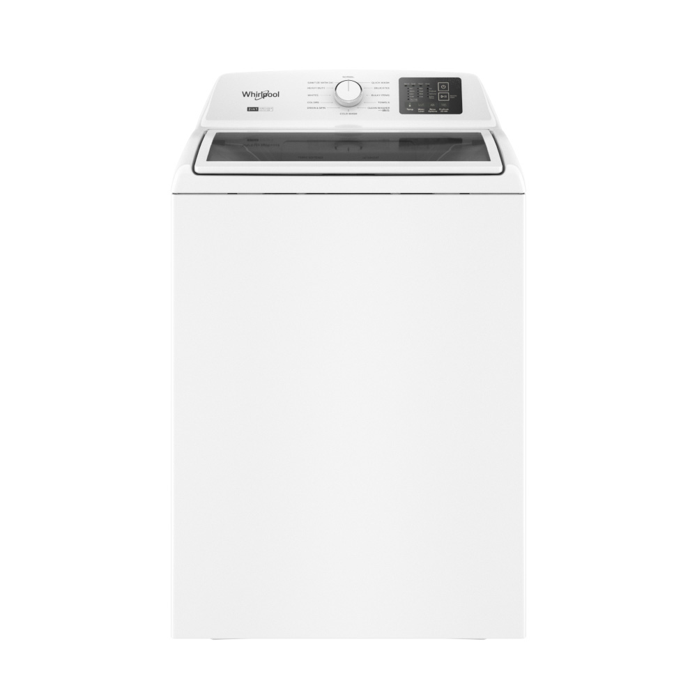 Whirlpool® 4.2 Cu. Ft. White 2-in-1 Removable Agitator Top Load