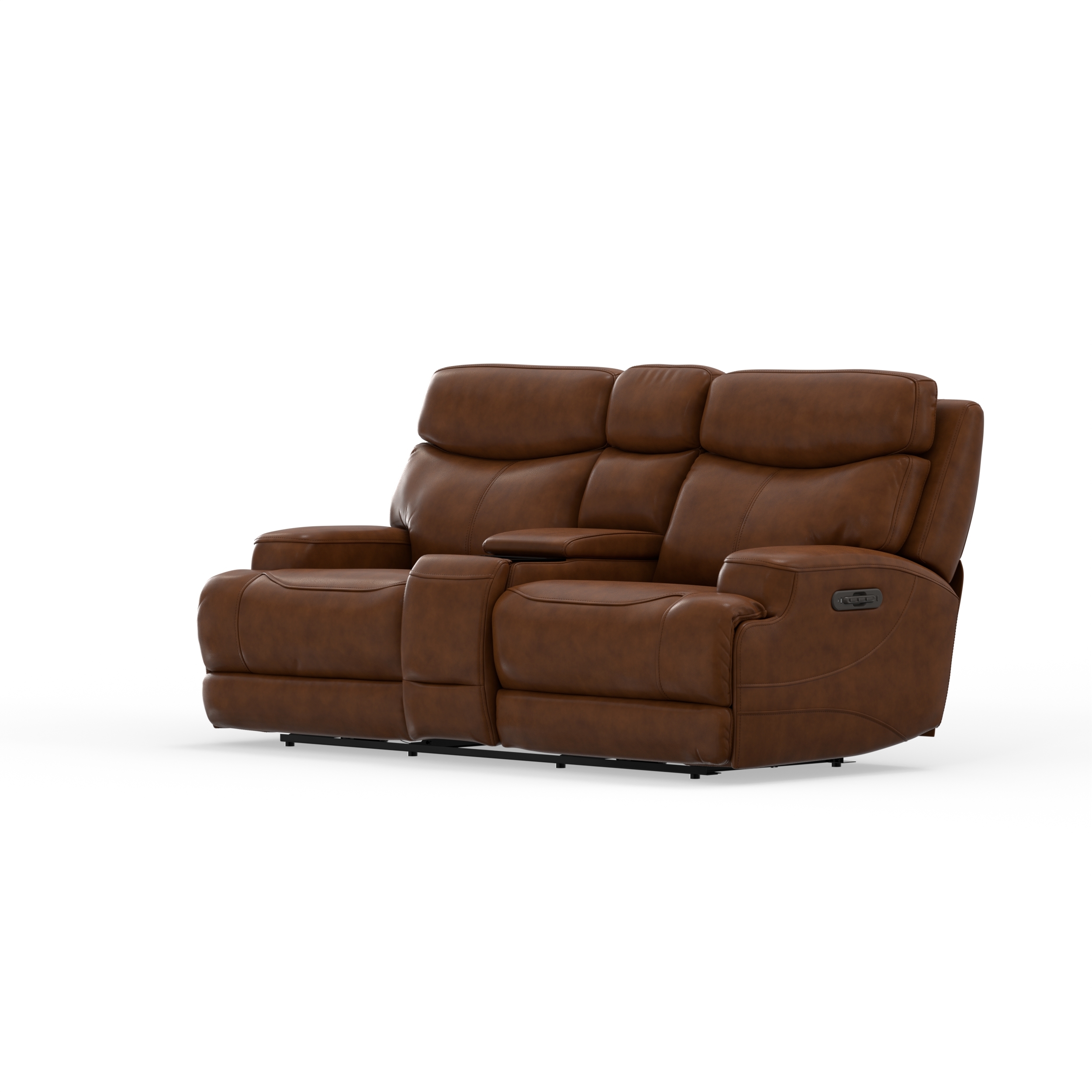 Wellsley Leather Power Reclining Sofa Broyhill Wellsley Leather