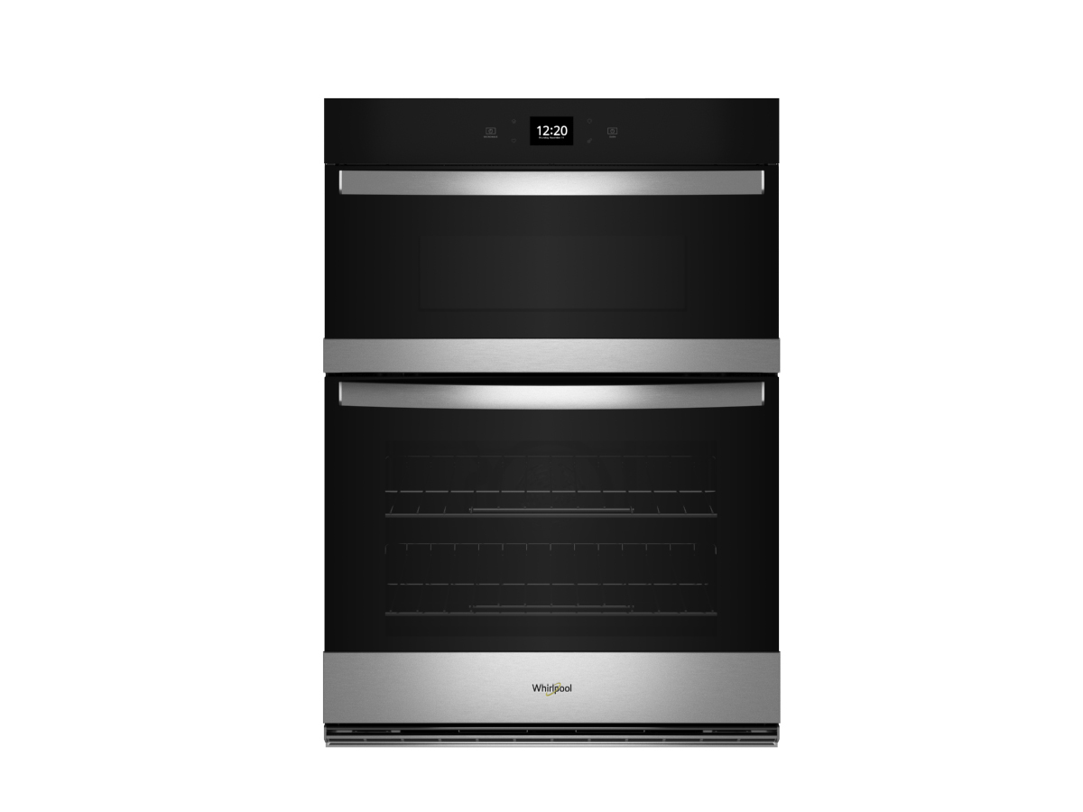 Whirlpool® 30&quot; Stainless Steel Oven/Microwave Combo Electric Wall 