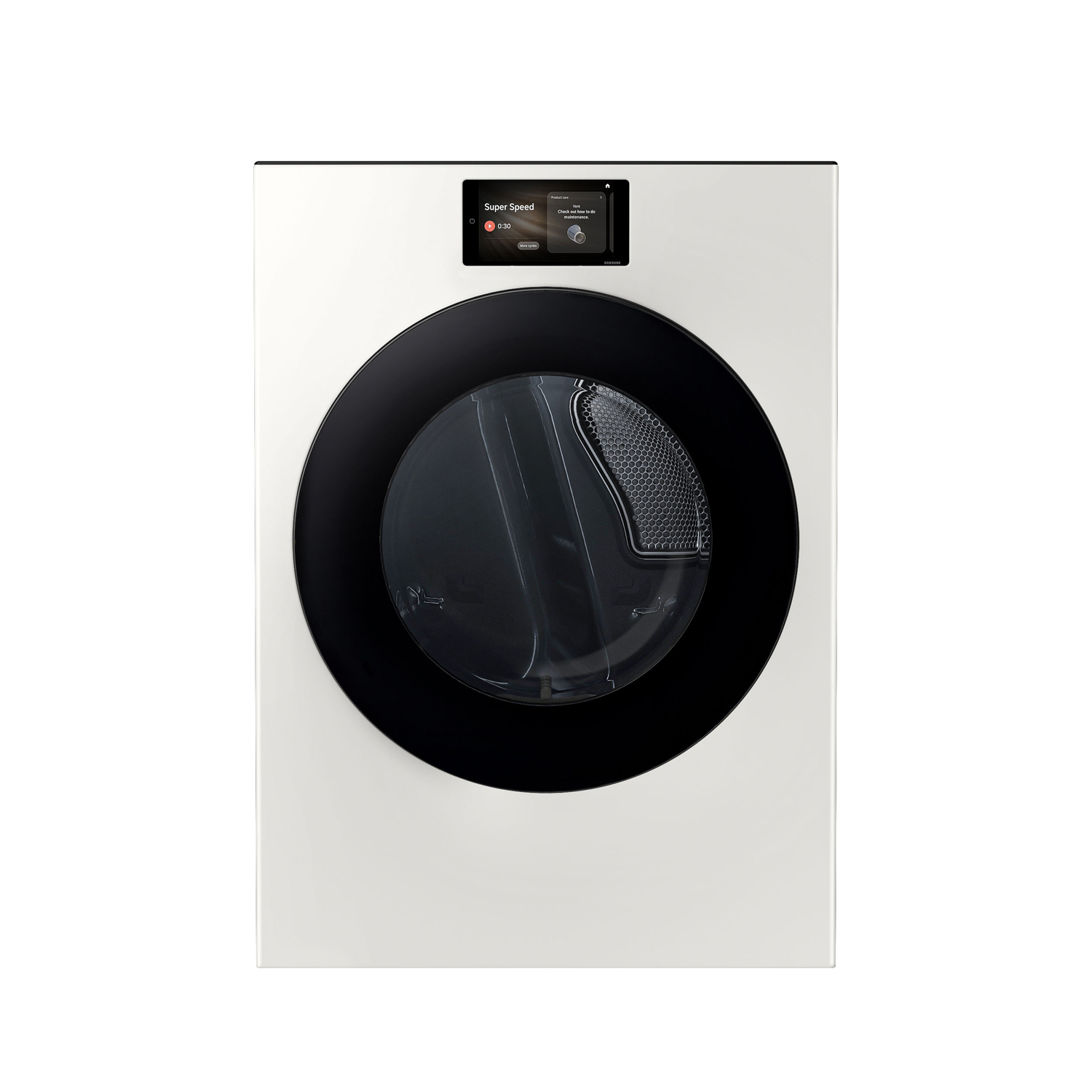 Samsung Bespoke AI 7.6 Cu. Ft. Ivory Front Load Electric Dryer