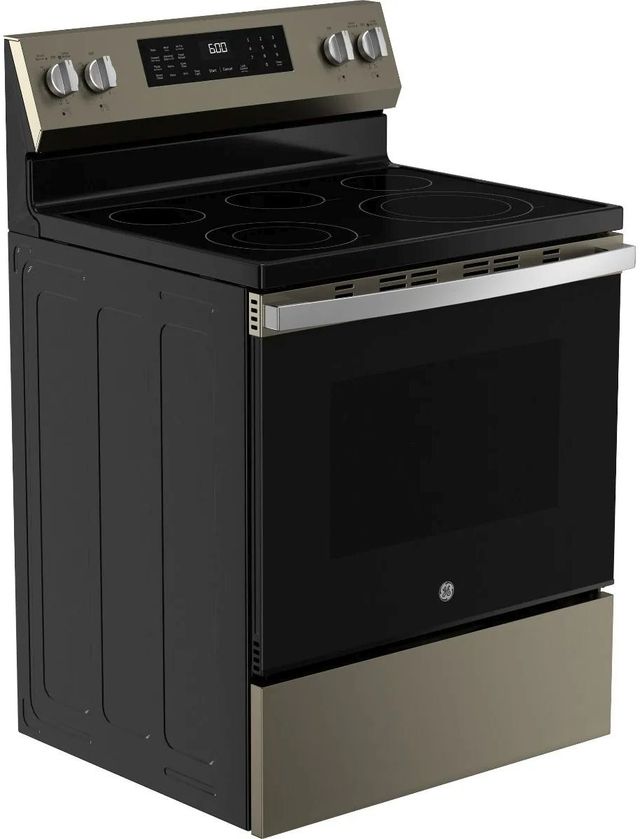 GE® 600 Series 30" Slate Freestanding Electric Range-3