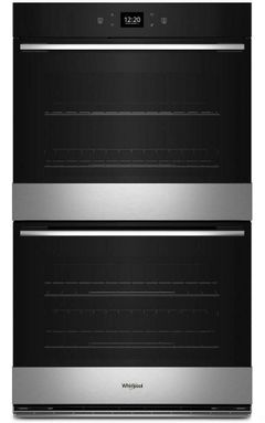Whirlpool® 30" Fingerprint Resistant Stainless Steel Double Electric Wall Oven