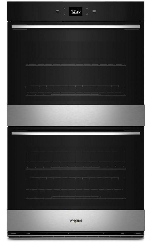 Whirlpool® 30" Fingerprint Resistant Stainless Steel Double Electric Wall Oven-0