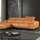 Furniture of America® Vadso Tangerine Sectional with Left Chaise-1