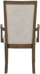 New Classic® Home Furnishings Mariana Gray/Vintage Mocha Upholstered Arm Chair-4