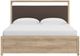Signature Design by Ashley® Kinlanni Tan King Upholstered Platform Bed-2