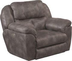 Catnapper® Ferrington Dusk Power Headrest with Lumbar Power Lay Flat Recliner