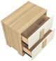 Homelegance® Sterling Natural/White Nightstand-4