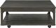 Elements International Factory Dark Grey Square Coffee Table-1