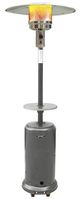 Sunheat® 41,000 BTU's Silver Hammered Round Patio Heater-0