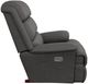 La-Z-Boy® Astor Shitake Leather Power Rocking Recliner with Headrest-2