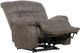 Catnapper® Dawkins Charcoal Oversized Power Lay Flat Recliner with Extra Extension Footrest-2