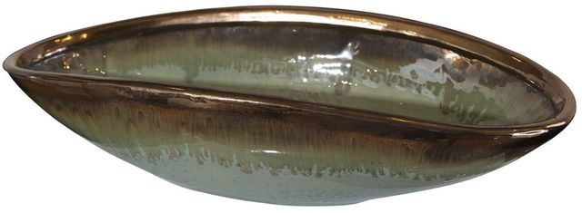 Uttermost® Iroquois 2-Piece Mint Green Glaze Bowl Set-3