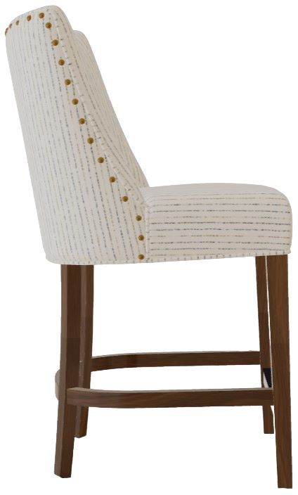 Mavin Customizable Grace 24" Bar Stool-2