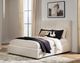 Signature Design by Ashley® Brizmore Beige Queen Upholstered Panel Storage Bed-1