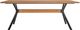 Armen Living Nevada Balsamico Trestle Base Dining Table-1