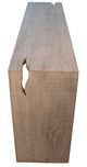 Dovetail Furniture Merwin Light Warm Wash Console Table-3