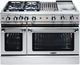Capital Precision™ 48" Stainless Steel Free Standing Gas Range-0