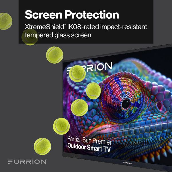 Furrion® Aurora® 55" Partial-Sun Premier 4K LED Outdoor Smart TV-4