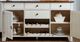A-America® Toluca Chalk White/Cocoa Bean Server-0