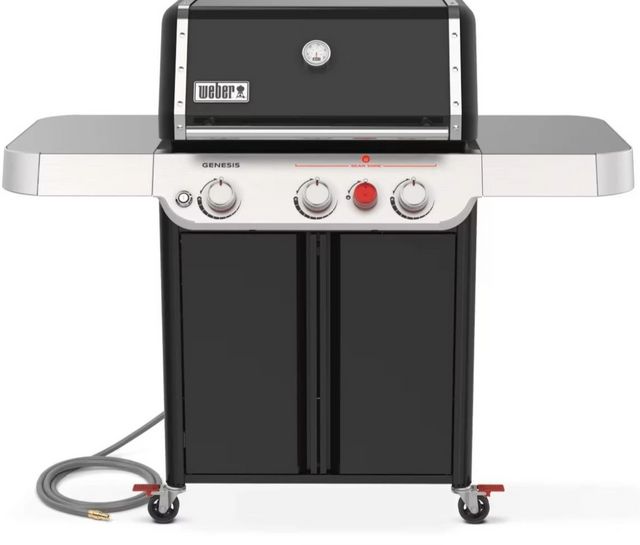 Weber® Grills® Genesis E-325 3-Burner Black Freestanding Natural Gas Grill