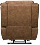 New Classic® Home Furnishings Kyra Saddle Power Auto Glider Recliner with Power Headrest and Footrest-5