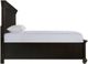 Elements International Slater Black King Platform Storage Bed-2