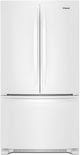 Whirlpool® 36 in. 20.0 Cu. Ft. White Counter Depth French Door Refrigerator-0