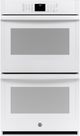 GE® 30" White Electric Built In Double Oven-0