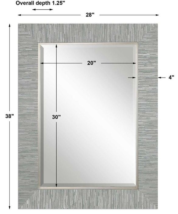 Uttermost® Belaya Gray Mirror-3
