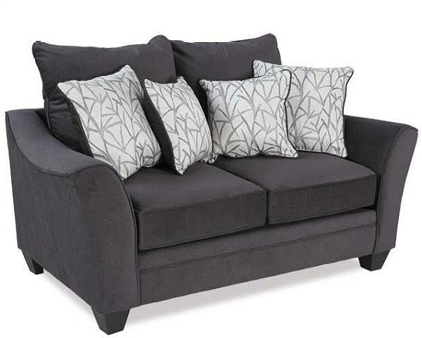 Peak Living Flannel Seal Loveseat-0