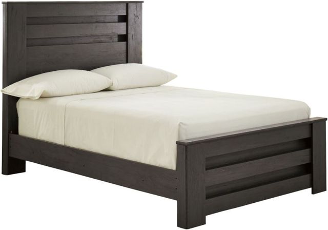 Signature Design by Ashley® Brinxton 5-Piece Charcoal Full Panel Bed Set-1