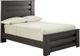 Signature Design by Ashley® Brinxton 5-Piece Charcoal Full Panel Bed Set-1