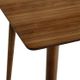 Armen Living Westmont and Juno 5-Piece Blue/Walnut Dining Set-3