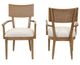 Martin Furniture Quincy Golden Brown/Off-White Arm Chair-4