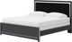 Signature Design by Ashley® Zuraleus 3-Piece Black King Upholstered Panel Bedroom Set-4
