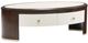 Michael Amini® Paris Chic Espresso Oval Cocktail Table-0