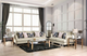 Furniture of America® Denbigh Beige Loveseat-1