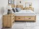 Mako Wood Furniture Oxford Queen Storage Panel Bed-2