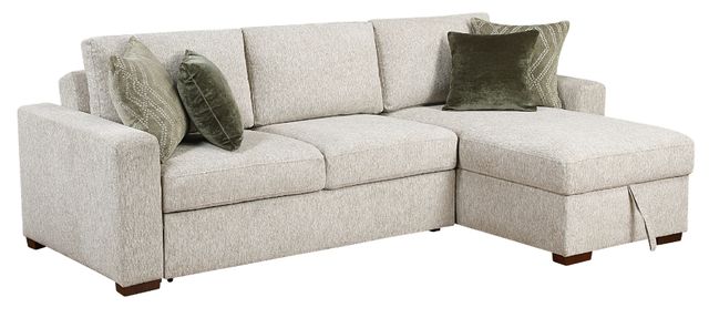 Homelegance® Isla 2-Piece Sage Sand Reversible Chaise Sectional-0