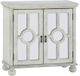 Mazin Furniture Polly Antique White Accent Chest with Mirror-1
