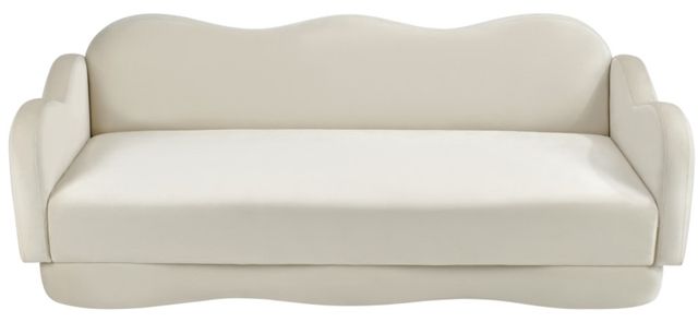 Meridian Furniture Bloom Cream Upholstered Sofa-1