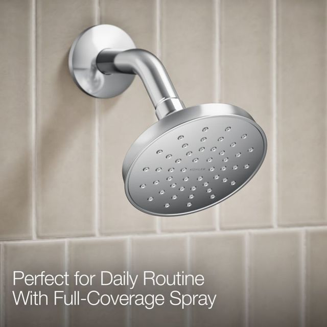 KOHLER® Simplice® Rite-Temp® Polished Chrome 1.75 GPM Shower Trim Kit-4