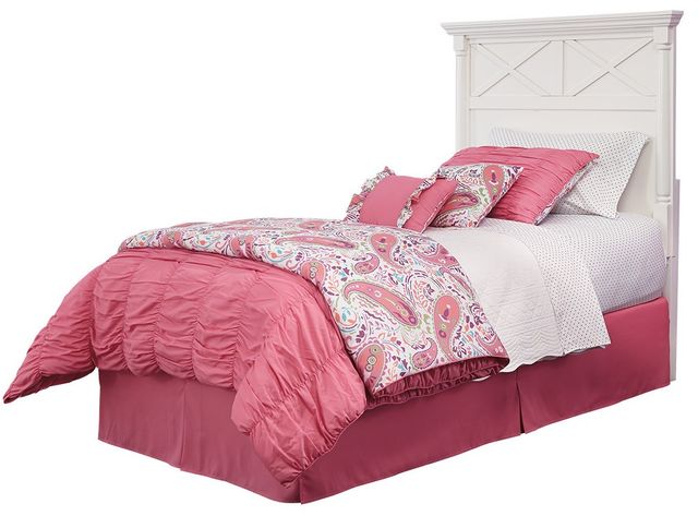 Signature Design by Ashley® Kaslyn White Twin Panel Headboard-2