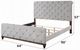 ACME Furniture Andria Reclaimed Oak Queen Panel Bed-2