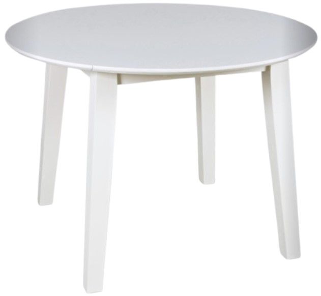 Jofran Inc.Simplicity 3-Piece Paperwhite Dining Set-2