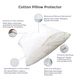 Protect-A-Bed® Naturals White Cotton Waterproof Pillow Protector-2