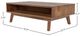 LH Home Gia Warm Pecan Coffee Table-2